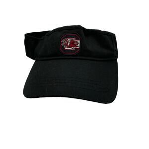SC South Carolina Gamecocks Verizon Wireless Black Visor Hat Mens Adjustable